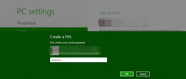 how to create a Windows 8 picture password